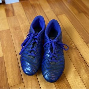 Dark blue Adidas Cleats